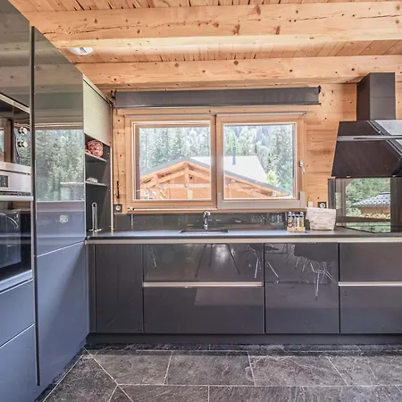 Moderne 4* Avec Sauna, Tv Et Parking A Argentiere - Fr-1-343-180 Chalet