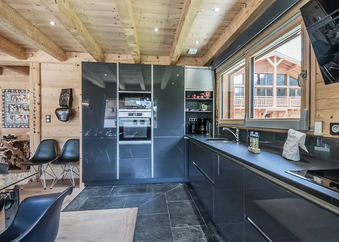 Moderne 4 Etoiles, 11 Pers., Sauna Et Parking - Fr-1-343-180 Chalé