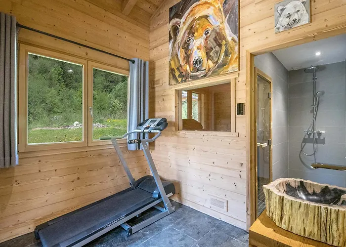 Moderne 4 Etoiles, 11 Pers., Sauna Et Parking - Fr-1-343-180 Chalé